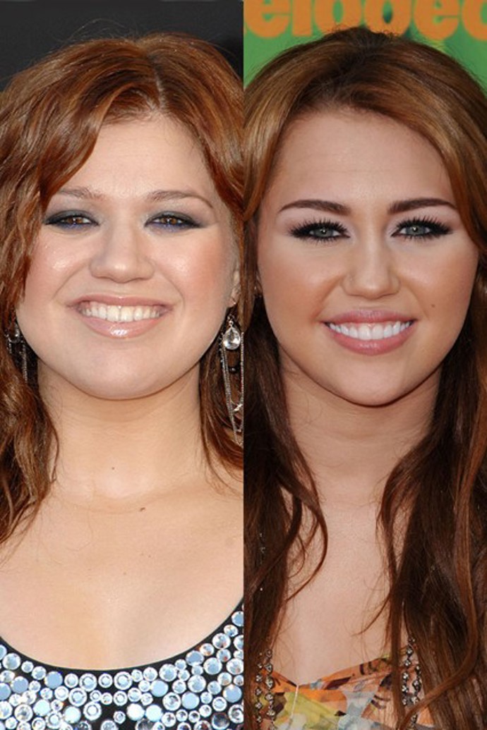 Kelly Clarkson a Miley Cyrus Kelly Clarkson a Miley Cyrus