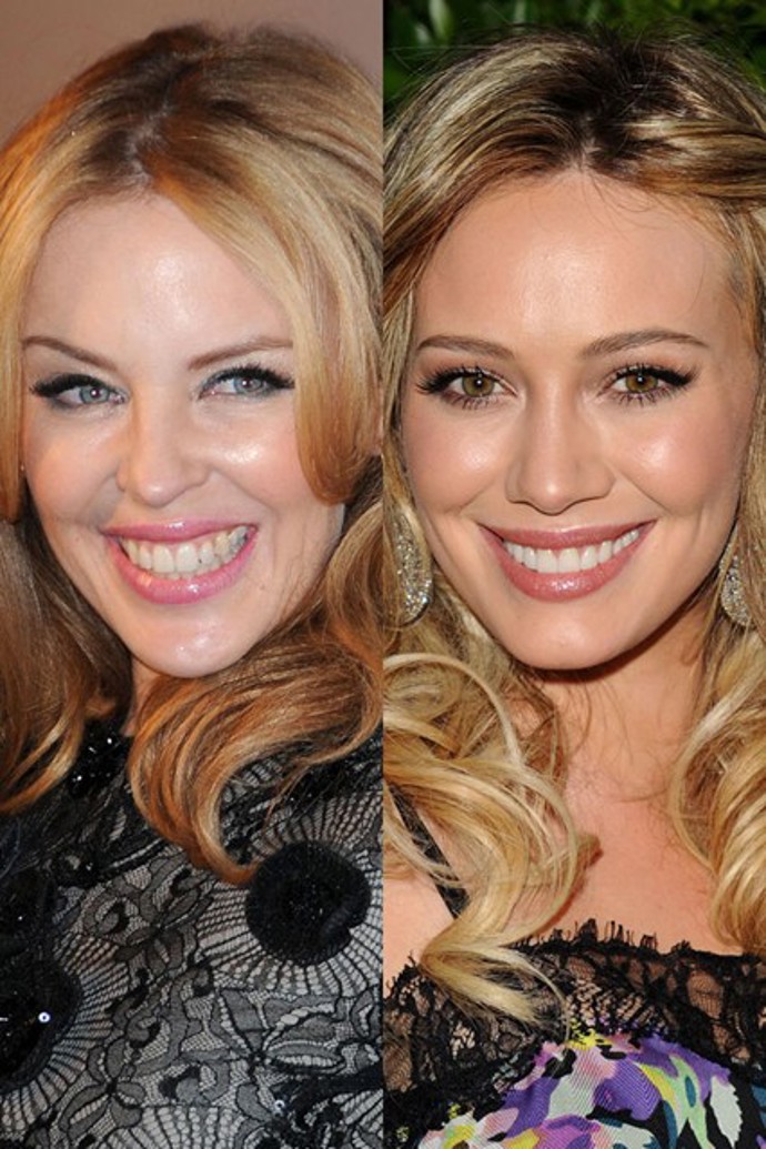 Kylie Minogue a Hilary Duff Kylie Minogue a Hilary Duff