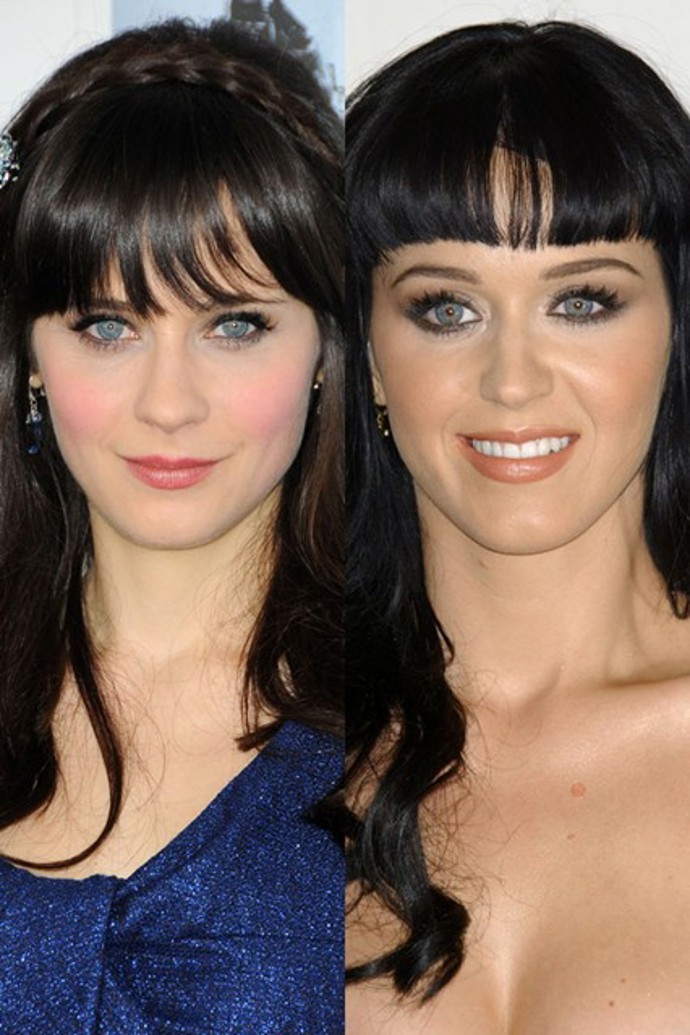 Zooey Deschanel a Katy Perry Zooey Deschanel a Katy Perry