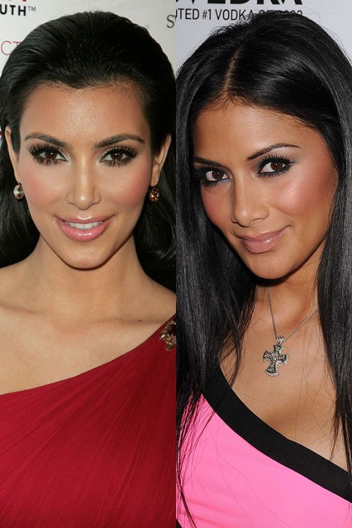 Kim Kardashian a Nicole Scherzinger Kim Kardashian a Nicole Scherzinger