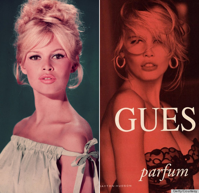 Brigitte Bardot & Claudia Schiffer