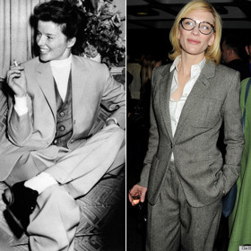 Katharine Hepburn & Cate Blanchett Katharine Hepburn & Cate Blanchett