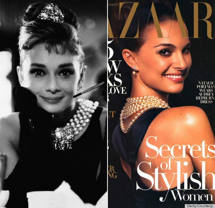 Audrey Hepburn & Natalie Portman