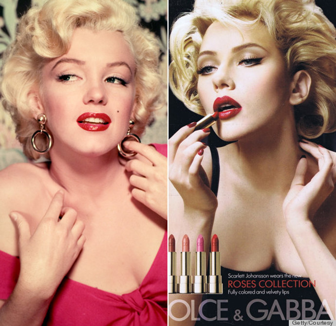 Marilyn Monroe & Scarlett Jonahsson