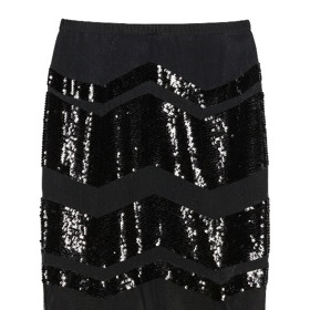 Flitrová sukně, TWINSET, 8800 Kč Flitrová sukně, TWINSET, 8800 Kč