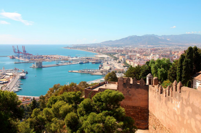 Malaga, Španělsko Malaga, Španělsko