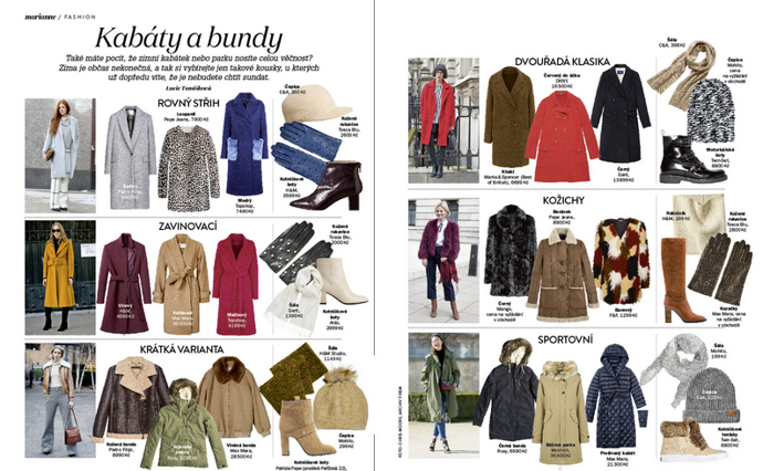 Máte ráda módu? Pak si nenechte ujít nový speciál MARIANNE FASHION! Máte ráda módu? Pak si nenechte ujít nový speciál MARIANNE FASHION!