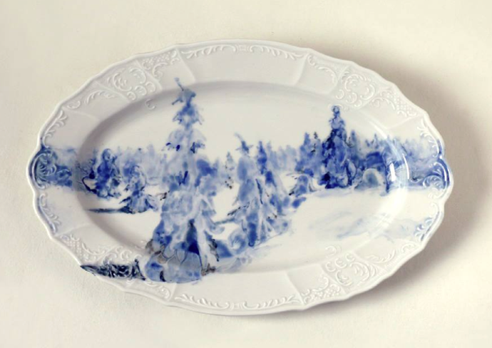 Porcelán s originálním potiskem Porcelán s originálním potiskem