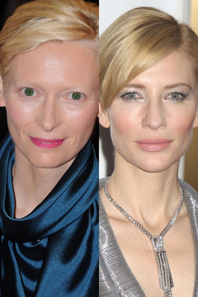 Tilda Swinton a Cate Blanchett Tilda Swinton a Cate Blanchett