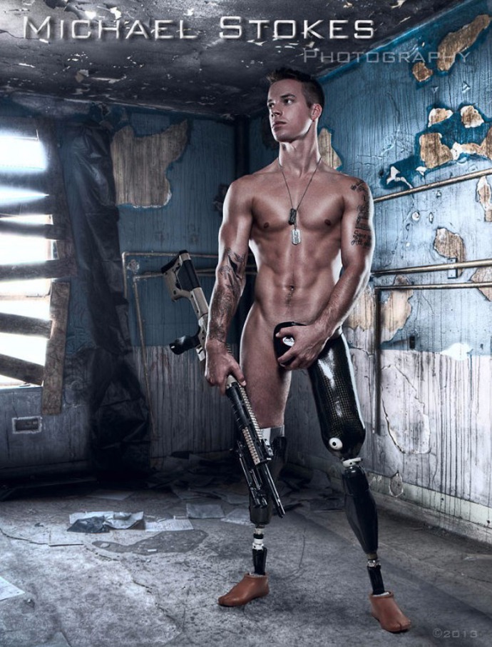 Váleční veteráni dokazují, že i přes svá zranění mohou být sexy