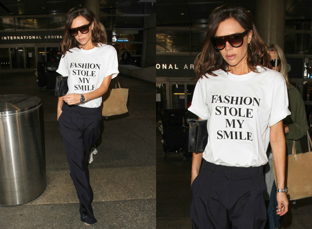 Victoria Beckham je důkazem toho, že v módě se hodí mít i dobrý smysl pro humor