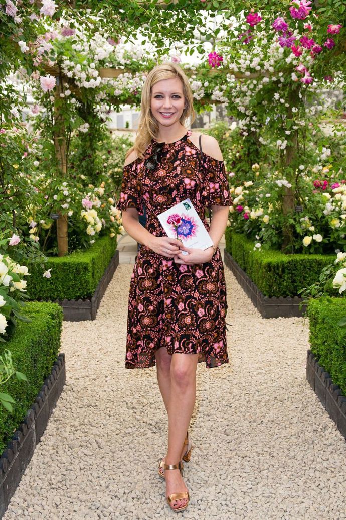 Televizní moderátorka Rachel Riley
