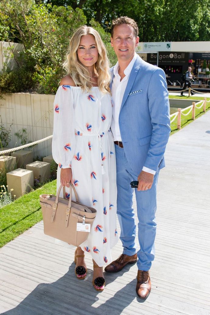 Modelka Zoe Hobbs a její manžel tanečník Brendan Cole
