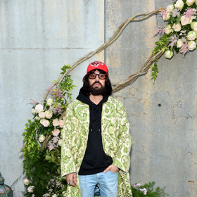 Kreativní ředitel Gucci Alessandro Michele.
