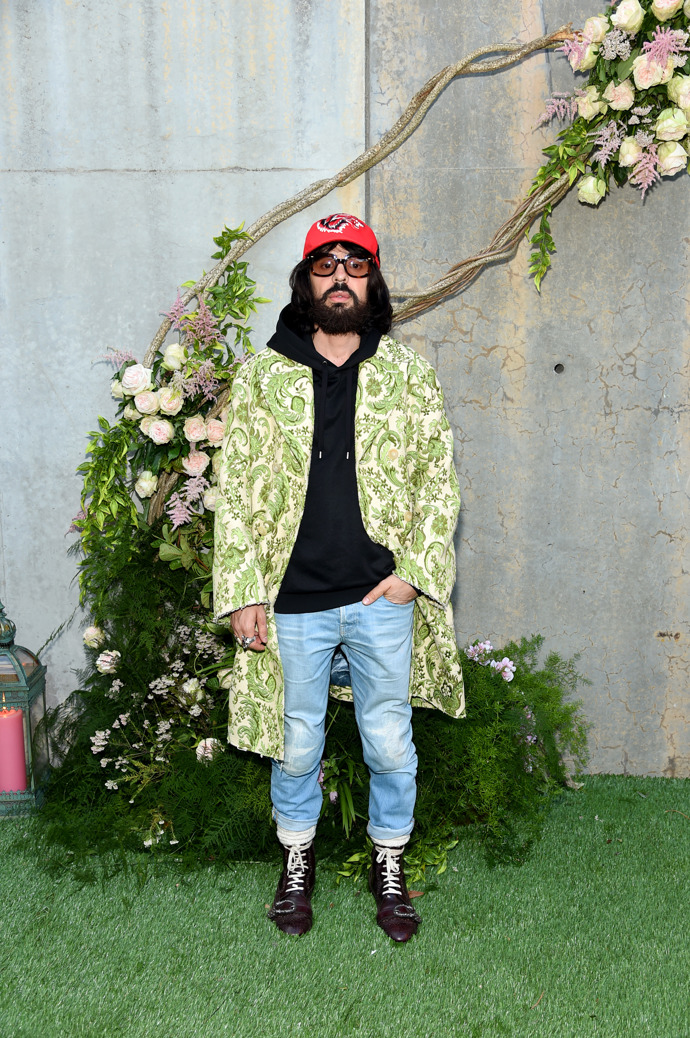 Kreativní ředitel Gucci Alessandro Michele.

