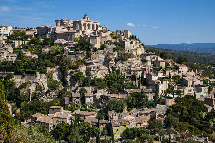 Městečko Gordes
Městečko Gordes