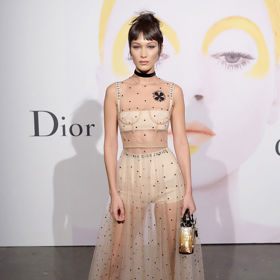 Celebrity v šatech od Diora Celebrity v šatech od Diora