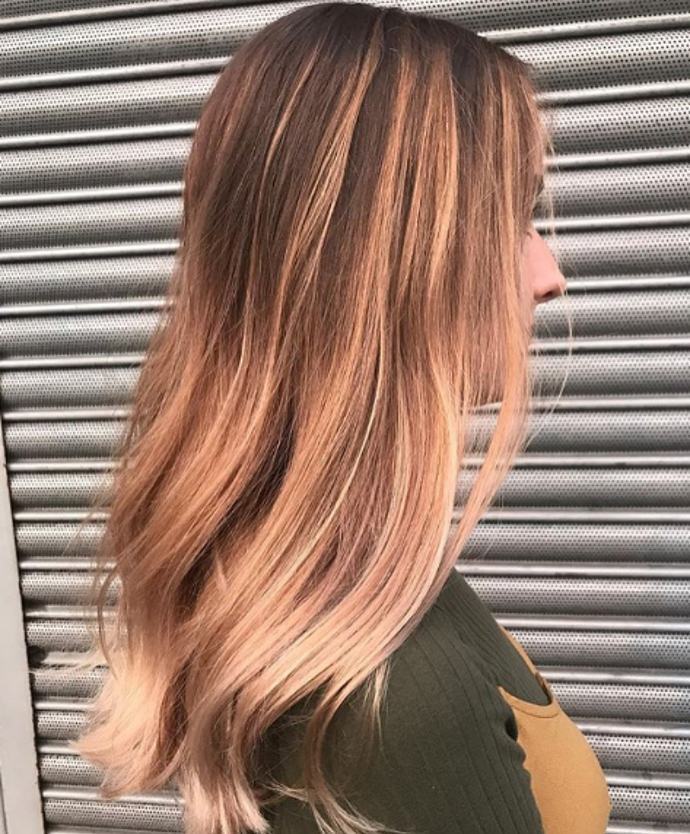 Barevné ombré