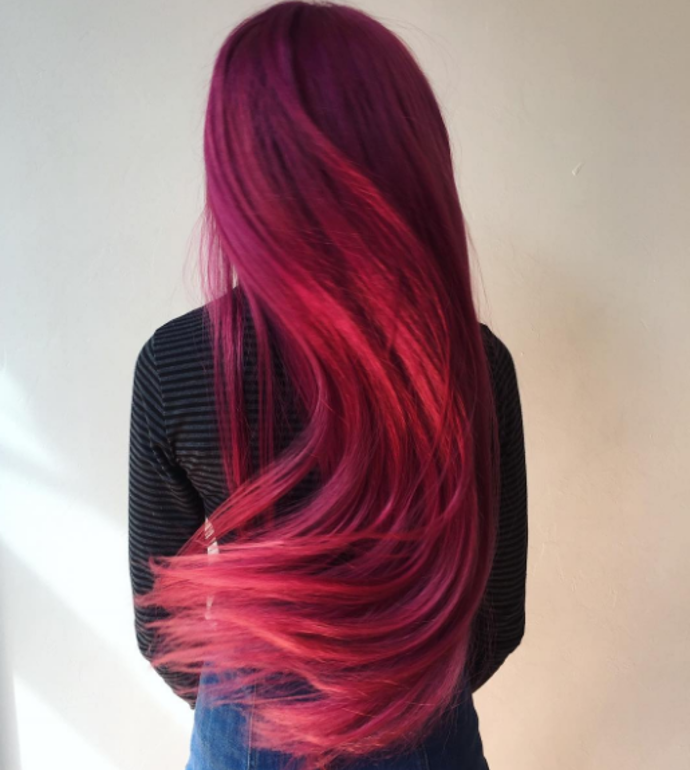 Barevné ombré