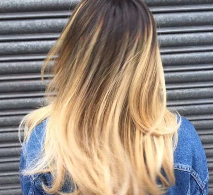 Barevné ombré