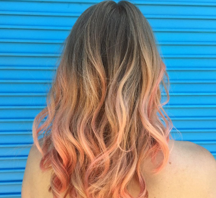 Barevné ombré