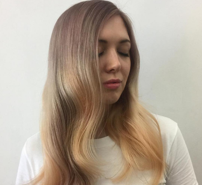 Barevné ombré