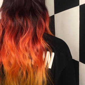 Barevné ombré