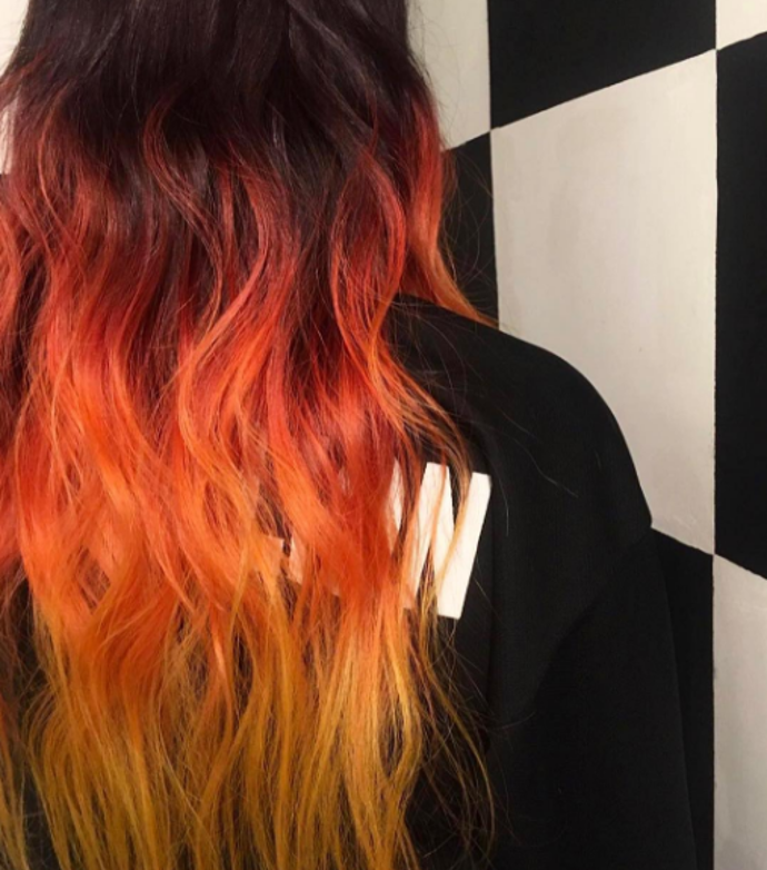 Barevné ombré