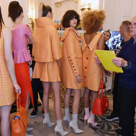 Zákulisí fashion weeku v Londýně Zákulisí fashion weeku v Londýně
