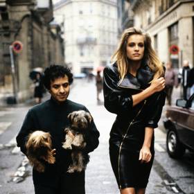Azzedine Alaïa v 80. letech.
