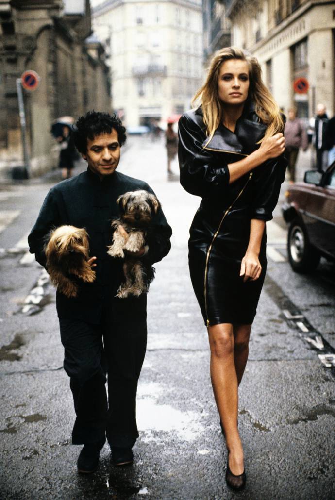 Azzedine Alaïa v 80. letech.
Azzedine Alaïa v 80. letech.