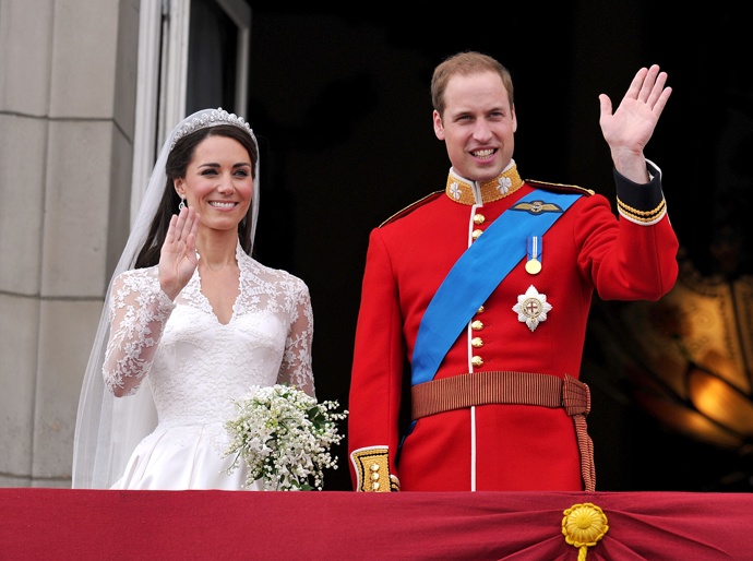 A nakonec žena, která získala srdce nejžádanějšího prince na světě. William, oficiálním titulem vévoda z Cambridge, si vzal Kate Middleton v roce 2011 během největší královské svatby od sňatku jeho rodičů, prince Charlese a princezny Diany. Vévoda a vévodkyně z Cambridge v současné době čekají třetího potomka. 
