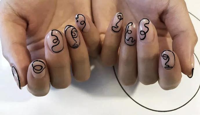 Nail art inspirace