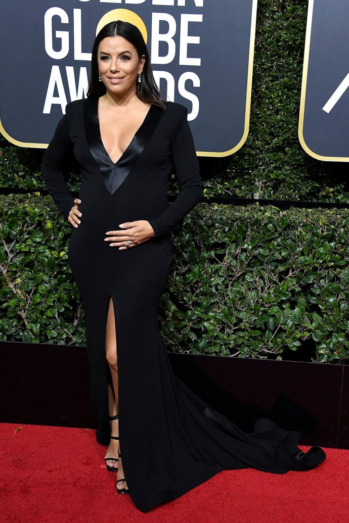 Eva Longoria v šatech od Genny a špercích Lorraine Schwartz
