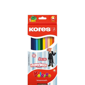 Pastelky Kores Kolores Hurvínek ve filmu 3D