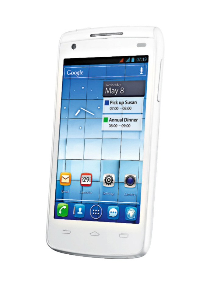 Ultratenký telefon Alcatel One Touch Ultra 992D