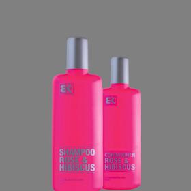 Šampon a kondicionér BK Brazil Keratin Rose & Hibiscus (www.brazilkeratin.cz)