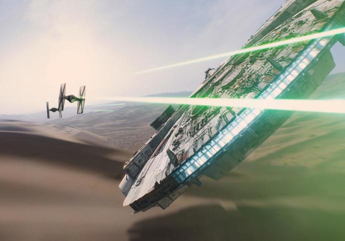 Film Star Wars: Síla se probouzí (zdroj: Falcon)