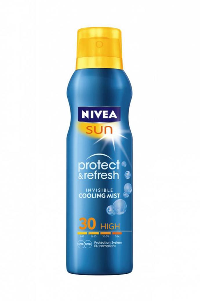 Chladivý sprej na opalování Nivea