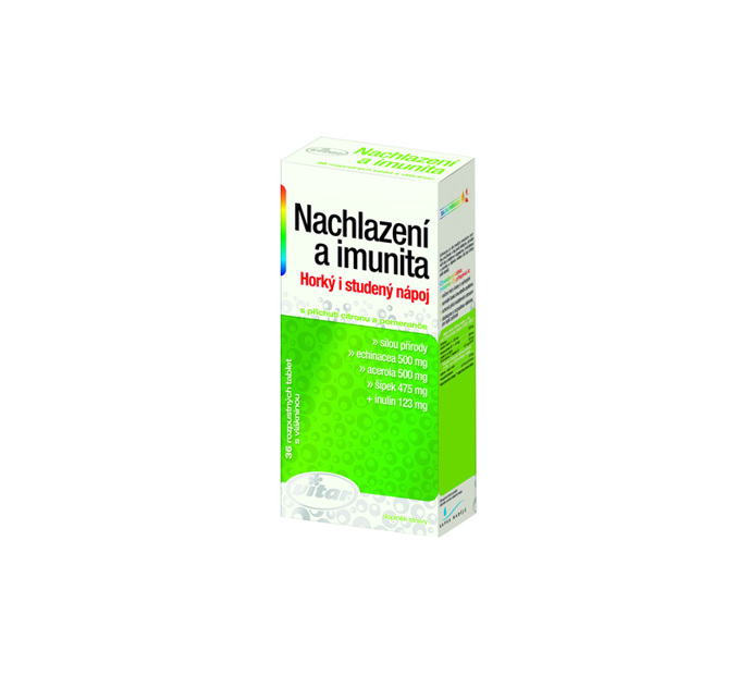 Nápoj Nachlazení a imunita Vitar