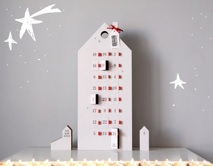 Adventní domeček Čekáme na Ježíška Fler.cz