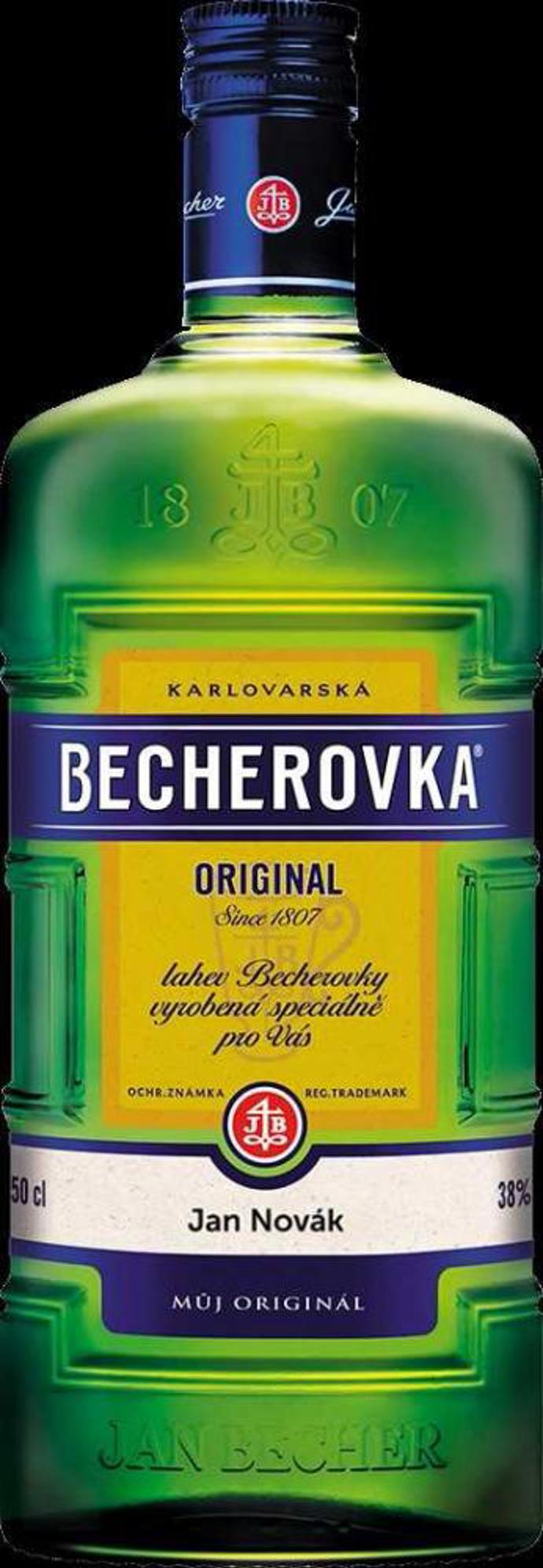 Personalizovaná Becherovka se jménem, prestigeselection.cz 199 Kč Personalizovaná Becherovka se jménem, prestigeselection.cz 199 Kč