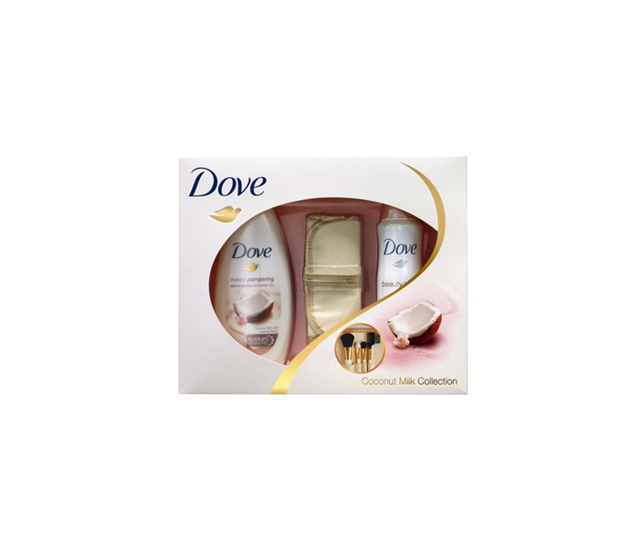 Kokos + make-up set Dove