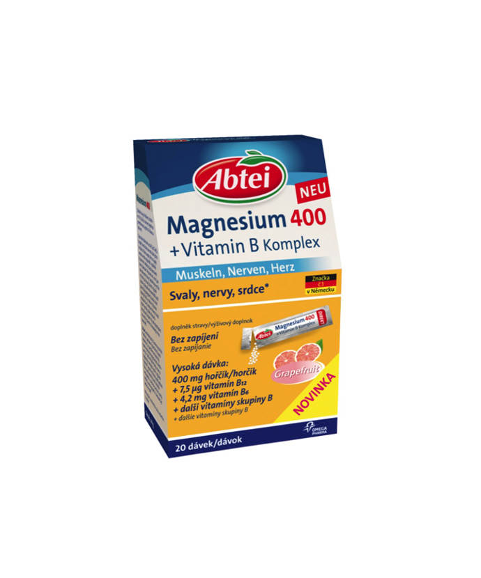 Magnesium 400 + Vitamin B komplex