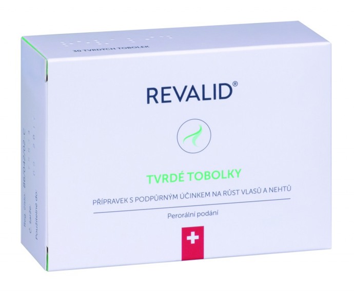 Tabletky na podporu růstu a zdraví vlasů, Revalid 530 Kč Tabletky na podporu růstu a zdraví vlasů, Revalid 530 Kč