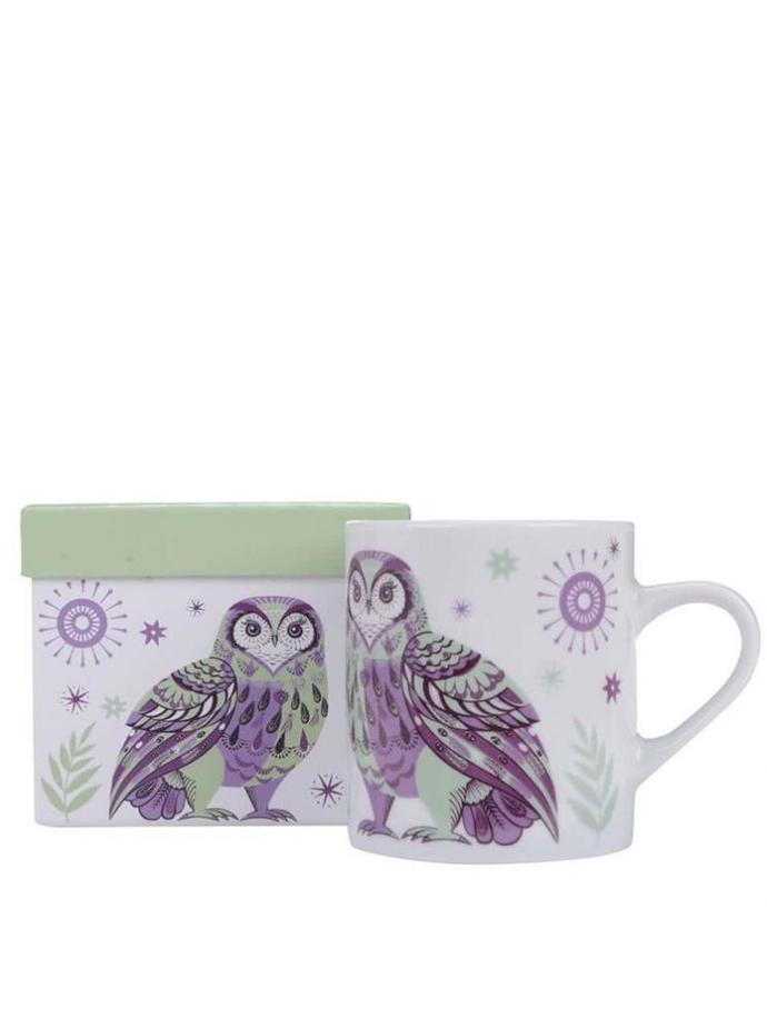 Porcelánový hrnek v krabičce s motivem sovy, Zoot 224 kč Porcelánový hrnek v krabičce s motivem sovy, Zoot 224 kč