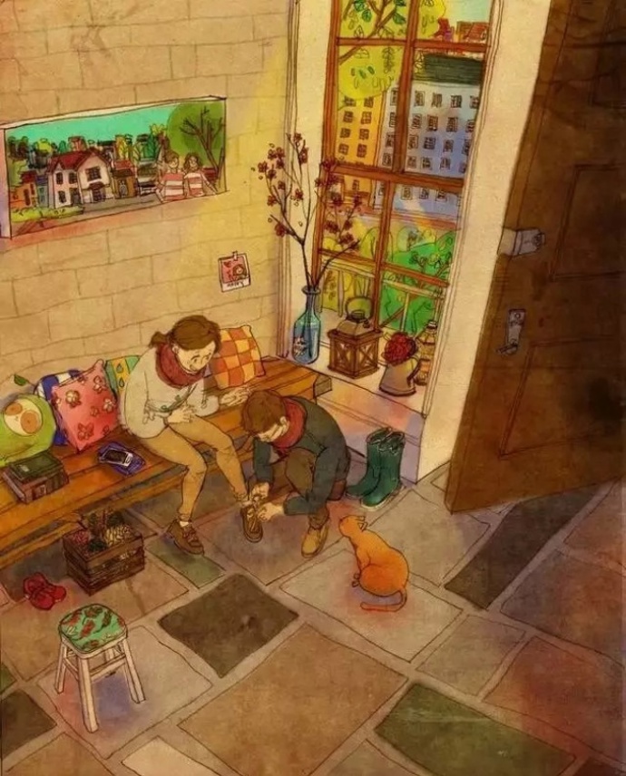 Galerie: 21 ilustrací, ze kterých cítíte, že láska kvete z maličkostí
