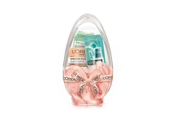 L'Oréal Paris Beauty Egg

Balení obsahuje plnou verzi peelingu Smooth Sugars Clear Face & Lip Scrub 50ml, detoxikační masku Pure Clay Detox Mask Mini 7ml a hydratační krém Hydra Genius Liquid Moisturiser Mini 3ml.

 
