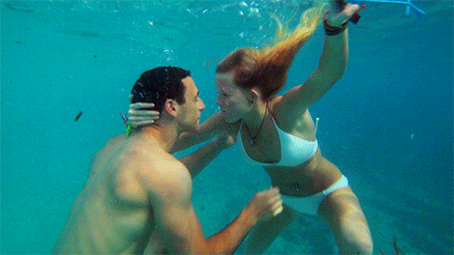 underwater