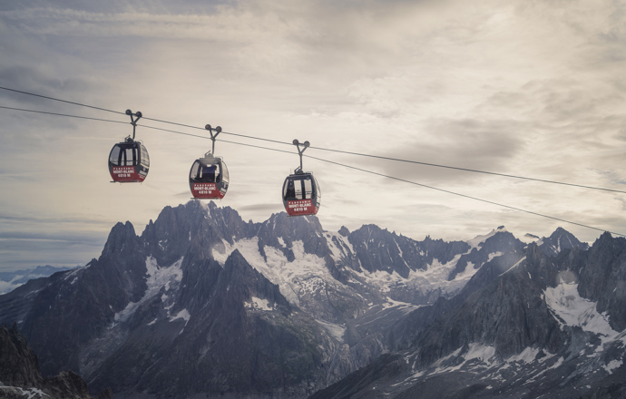 22. Zažijte neobyčejné lyžování ve skvělém resortu Chamonix Mont Blanc.
